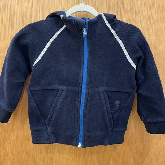 JACADI Sport Zip Cardigan Hoodie / 3Y