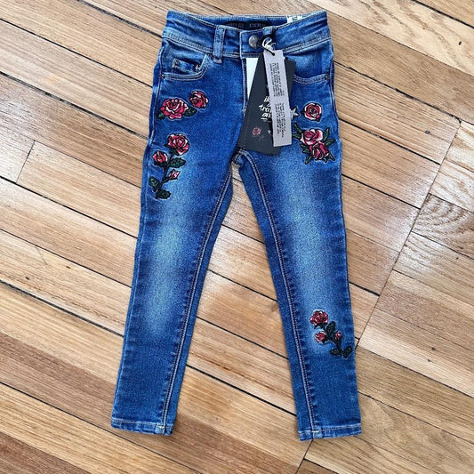 IKKS Embroidered Skinny jeans / 3Y