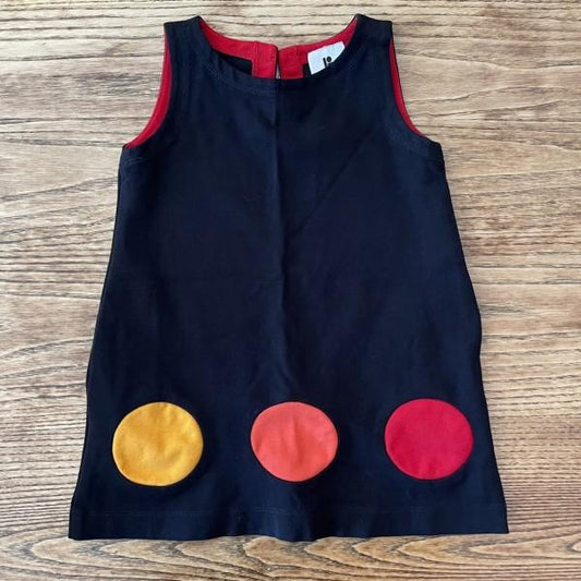 LISA PERRY Shift Multi Dot Dress / 3Y