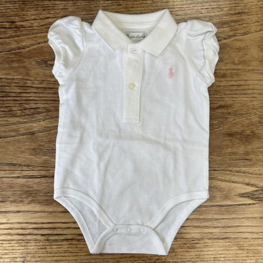 RALPH LAUREN Polo Bodysuit / 9M